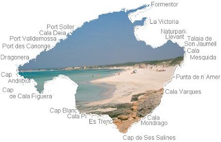 Strand und Kstenwanderungen auf Mallorca